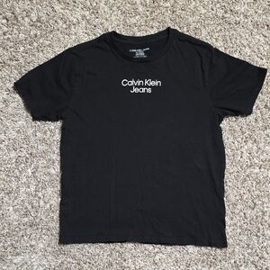 Calvin Klein Black Short Sleeve Tee